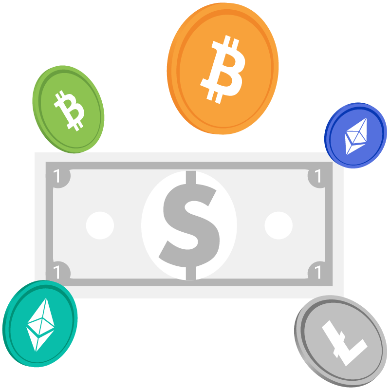Start with as little as $1